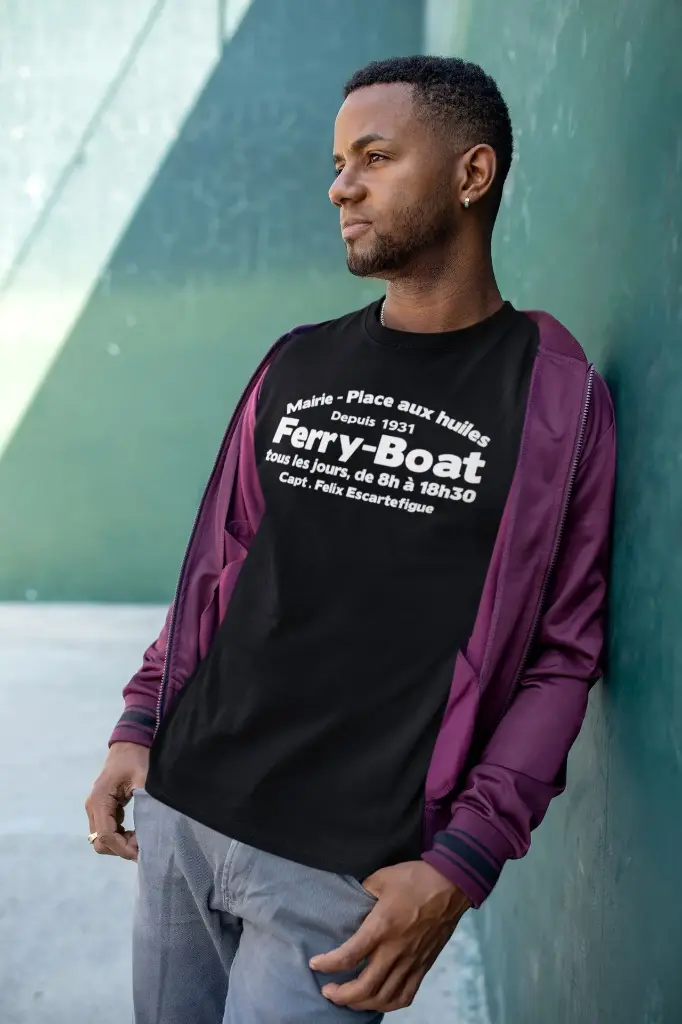 FERRY BOAT (WOMAN, BLACK, XS)