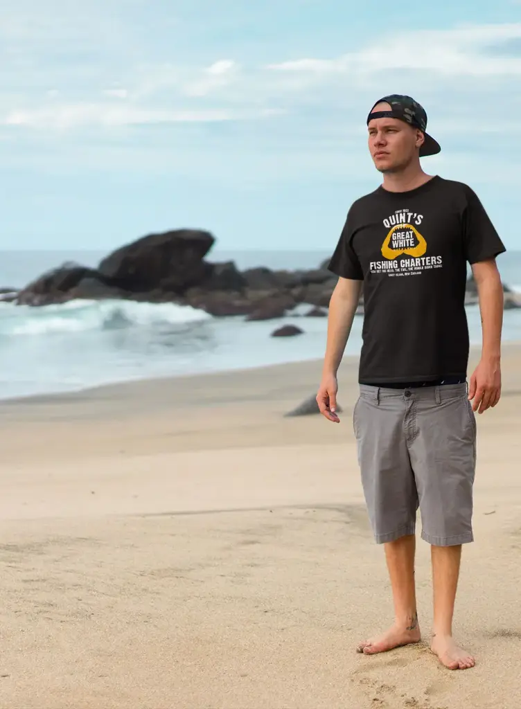 QUINT´S FISHING CHARTERS (WOMAN, BLACK, XS)