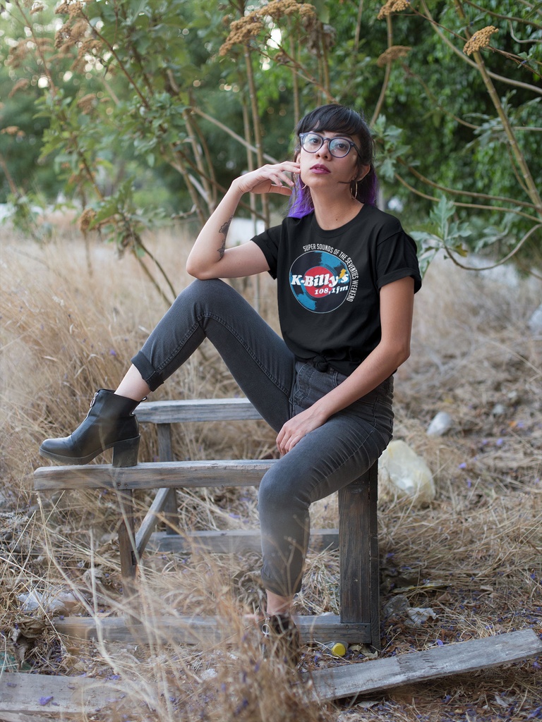 K BILLY'S RADIO (FEMME, NOIR, XS)