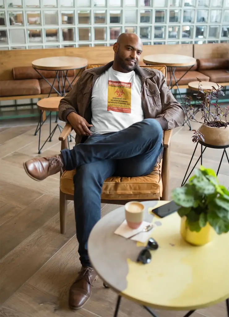 QUARANTINE NOTICE (WOMAN, BLACK, XS)